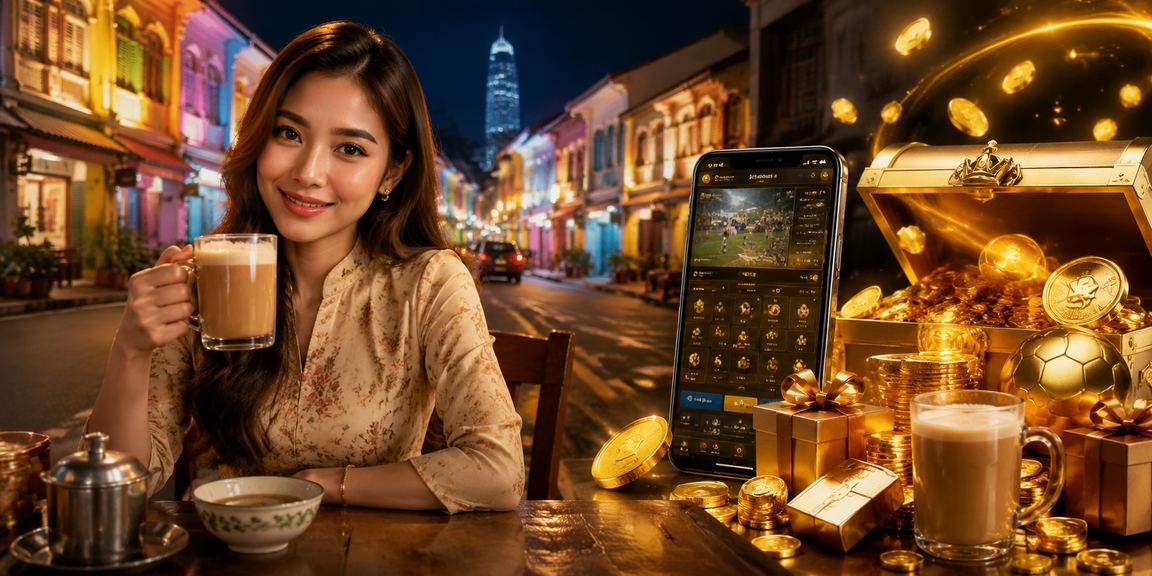 A VIP player from Penang receives an exclusive bonus while using the 105 platform